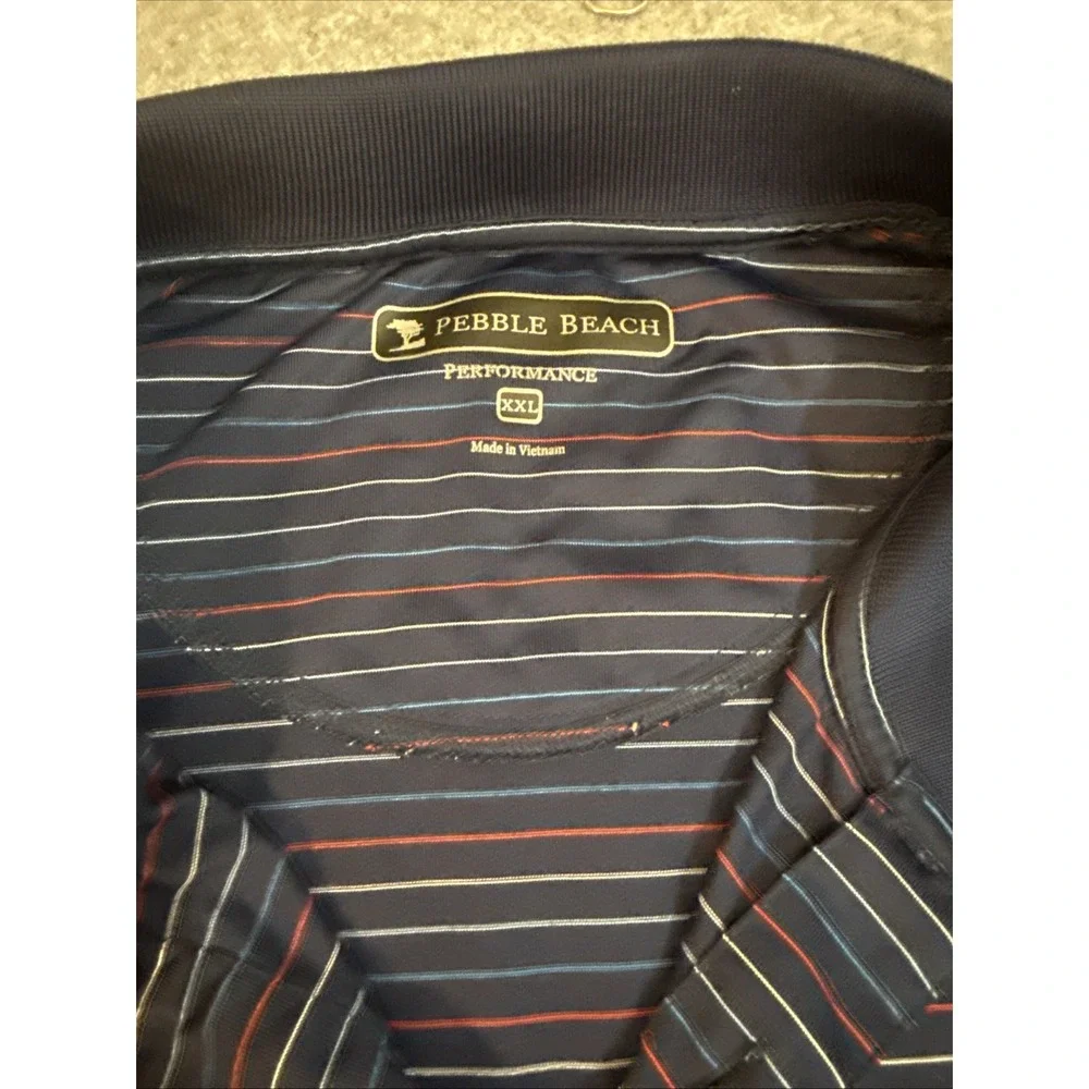 pebble beach performance polo Men's XXL